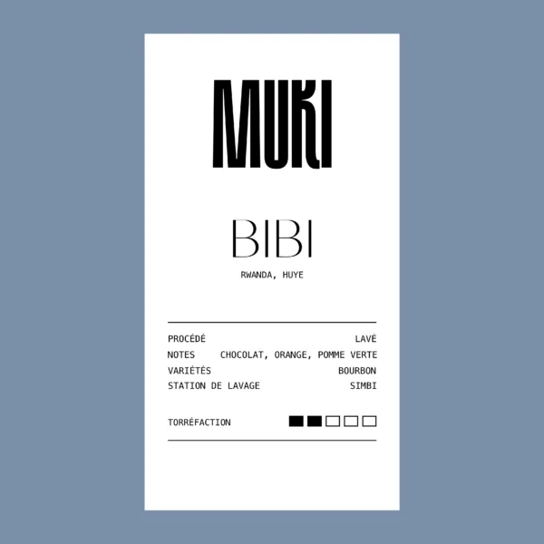 Café BIBI MUKI — RWANDA